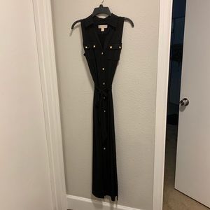 Michael Kors long black dress